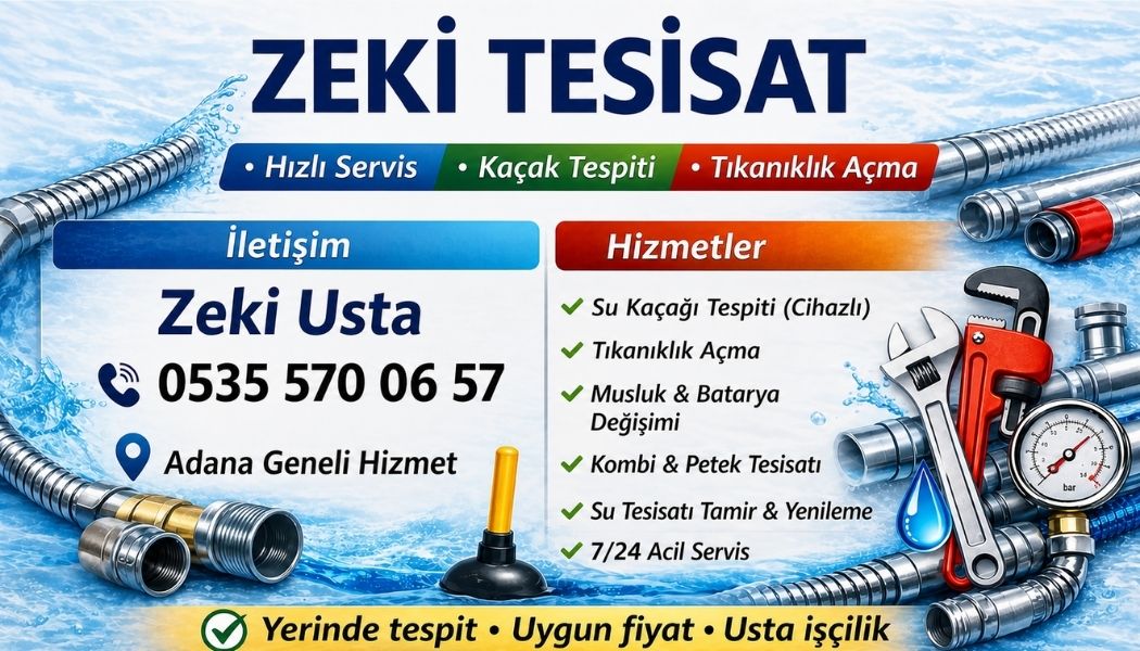 adana tıkanık açma 